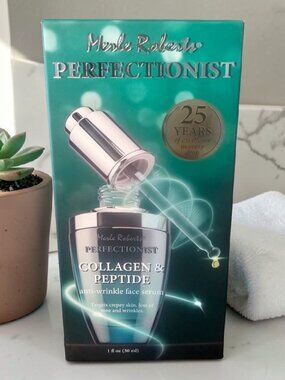 Merle Roberts Perfectionist Collagen & Peptide Anti-Wrinkle Face Serum 1oz